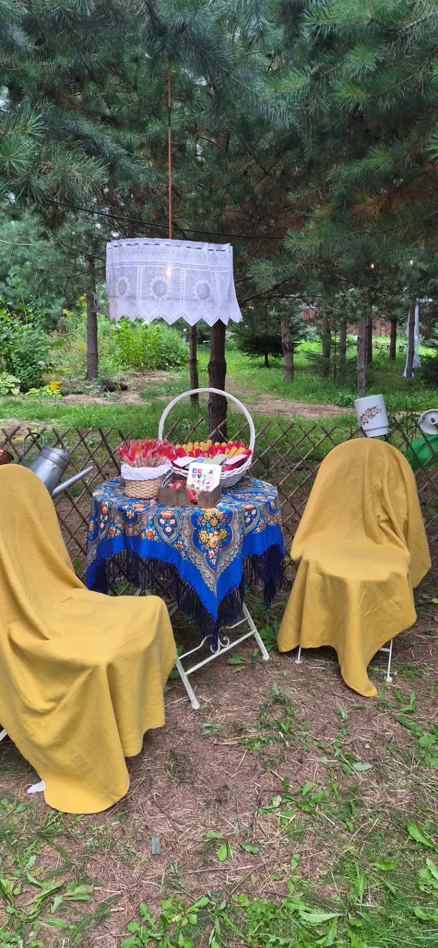Доставка и подготовка питания на площадке